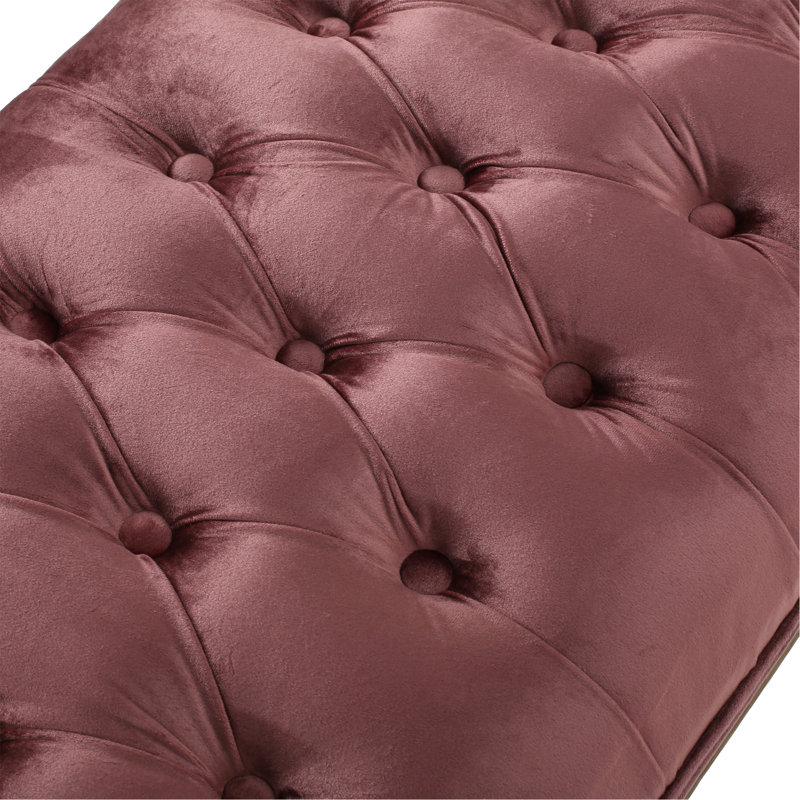 Versatile Plush Bench For Home Enhancement With Soft Cushioning
