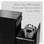 Classeur vertical mobile 2 tiroirs Emyr-518243971