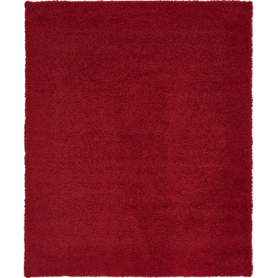 Tapis rouge cerise Angeline
