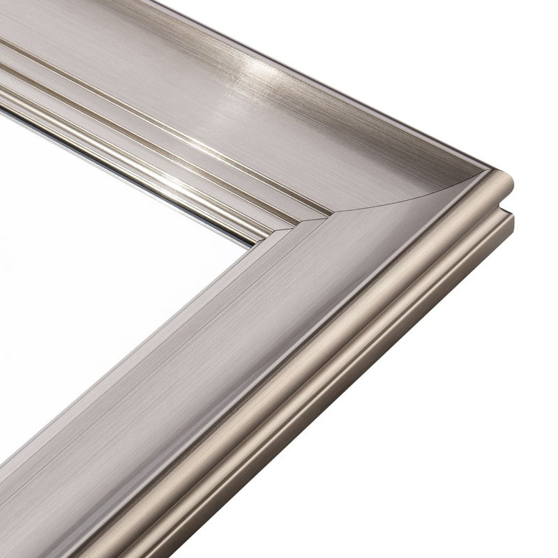 Isaacs Plastic Flat Leaning Mirror, 142 cm H x 52 cm W, Satin