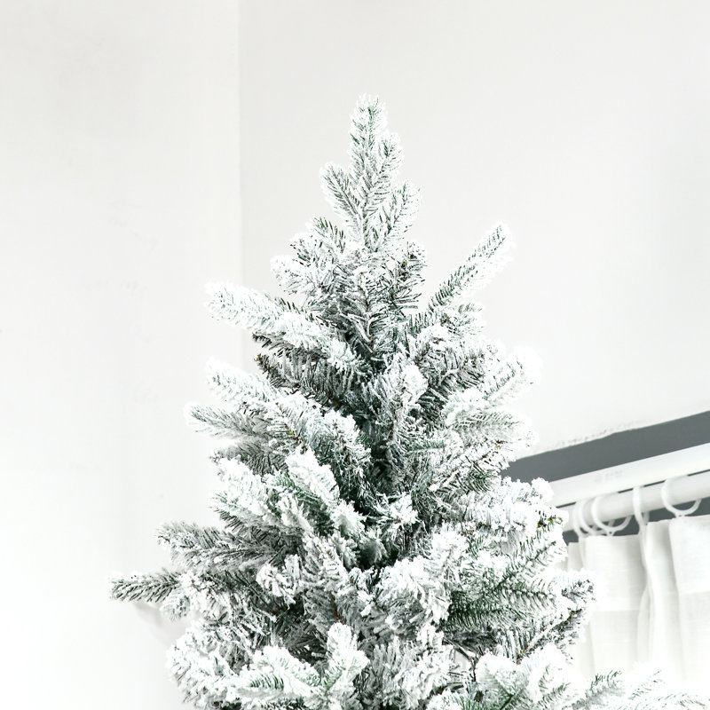 Arbre de Noël artificiel enneigé, pin