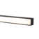 Erika 2-Light 91cm Black LED Semi Flush Mount Ceiling Light 
