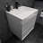 Albizu 24" Wall-Mounted Single Bathroom Vanity-69316070