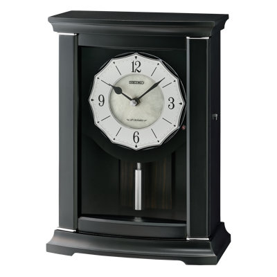 QXW250KLH Mantel Clock, Black