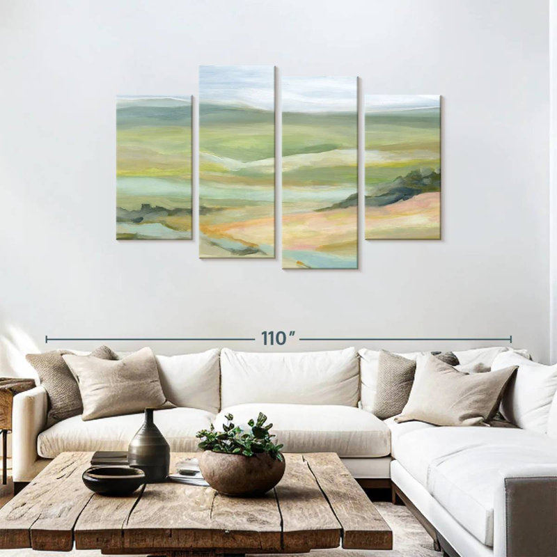 Avery Vast River Valley, 48" H x 75" W
