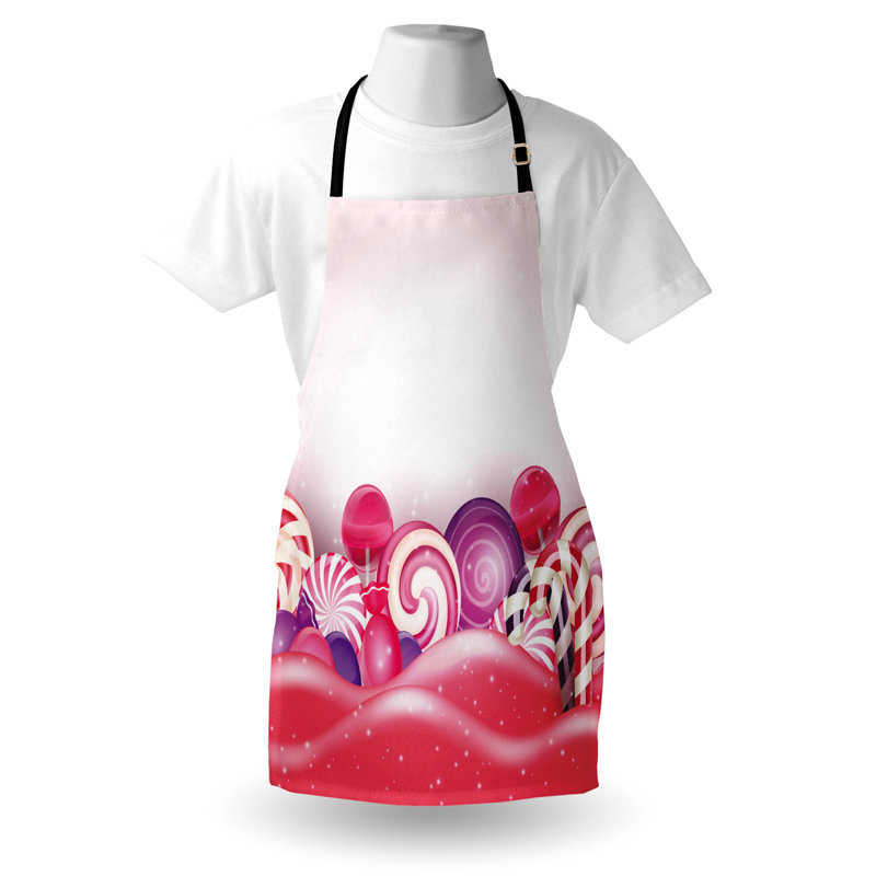 No Pattern Bib Apron