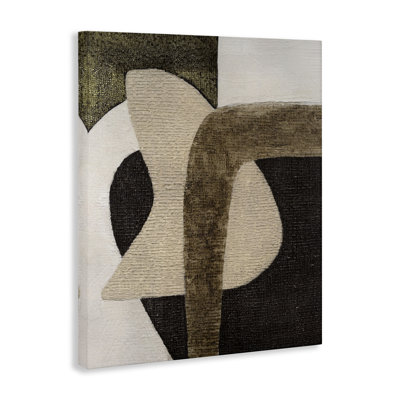 «Boho Modern Shape Pattern Canvas Wall Art» par Vanna Lam