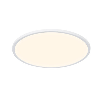 Oja Plastic LED Semi Flush Mount