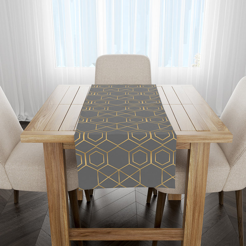 Clarkedale Geometric Table Runner