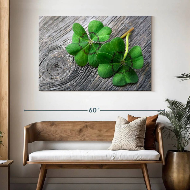 Four Leaf Clover, 32" H x 48" W