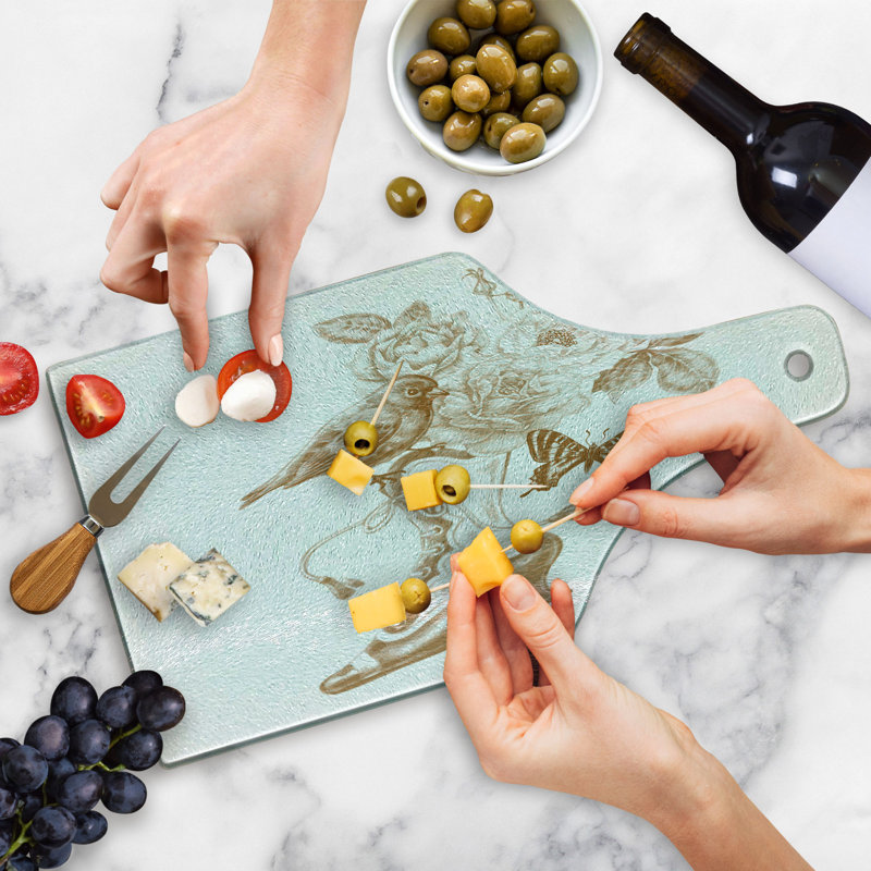 Planche à découper en verre trempé Ambesonne