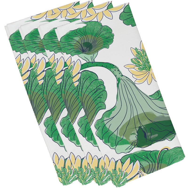 Serviette Amergin, Vert