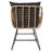 4-Piece Wicker Patio Conversation Set with Cushions - Outdoor Seating for 4-2076649236