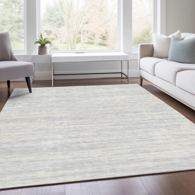Tapis argenté Premium lavable à la machine Prisco
