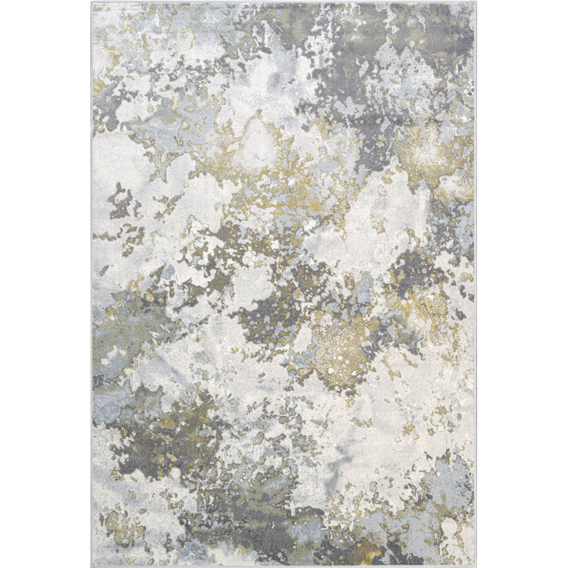 Anick Abstract Flat Weave Area Rug, Rectangle 200 x 290 cm