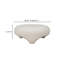 Ines Outdoor Round Coffee Table