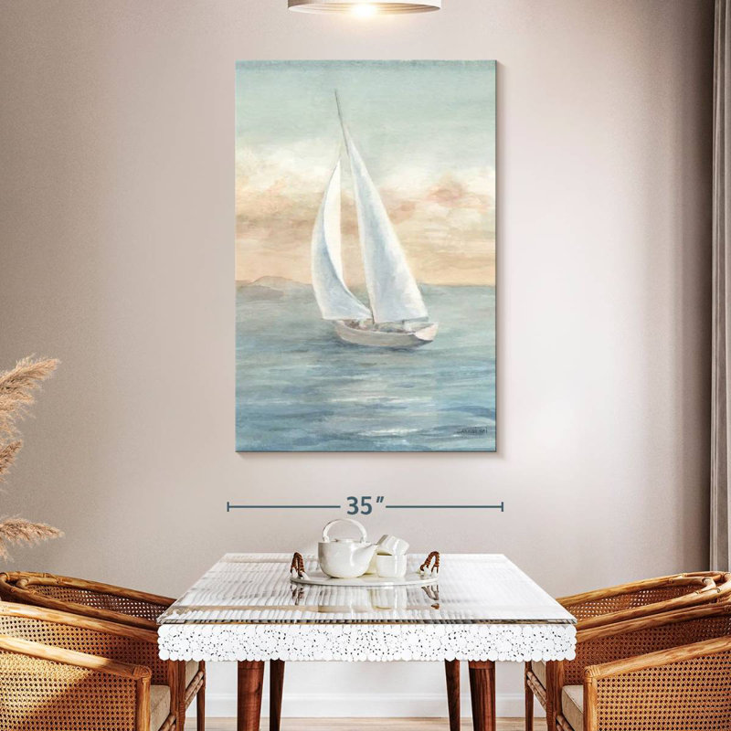 Beach full sail i Aletra, H 51 po x l 34 po