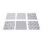 Set of 6 Geometric Throw Pillow Covers