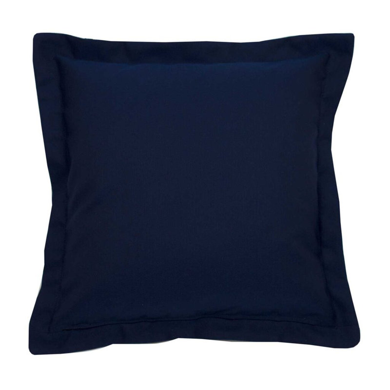 Linen Snow Indoor/Outdoor Lumbar Pillow, Indigo