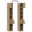 Slim Storage Cabinet 30X42.5X225 Cm Engineered Wood-1232018191