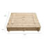 Children's Wooden Sandpit with Fold-Down Benches