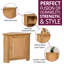 Farris Solid Wood 1 - Door Standard Accent Cabinet