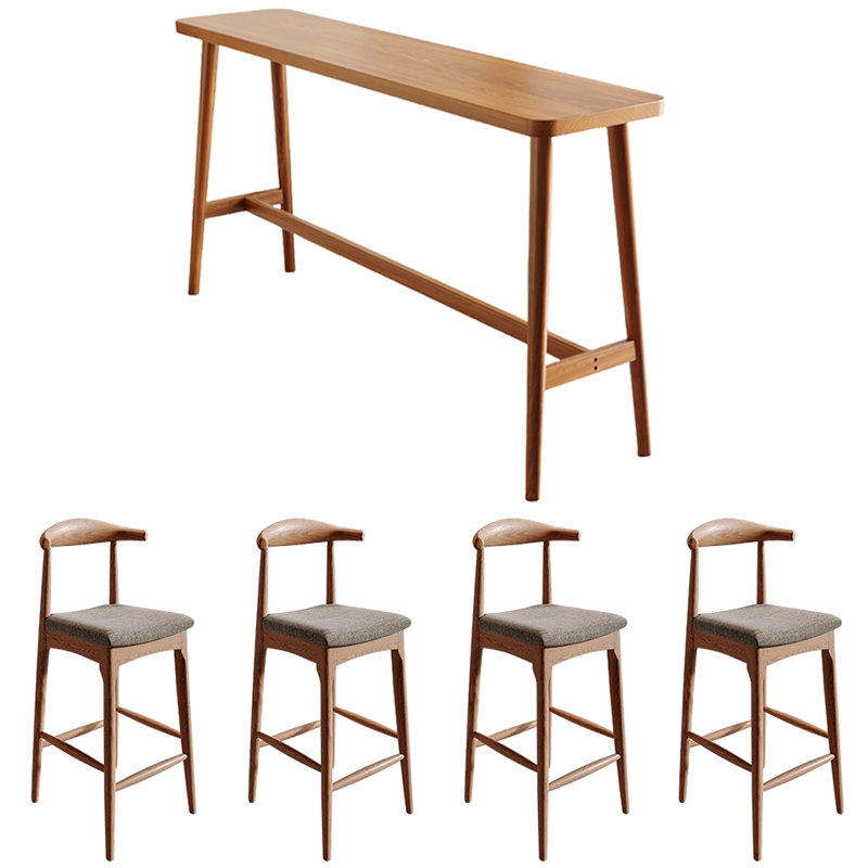 Tables et chaises de bar haut de gamme Home Home, H 39,3 po x L 55,1 po x l 17,7 po