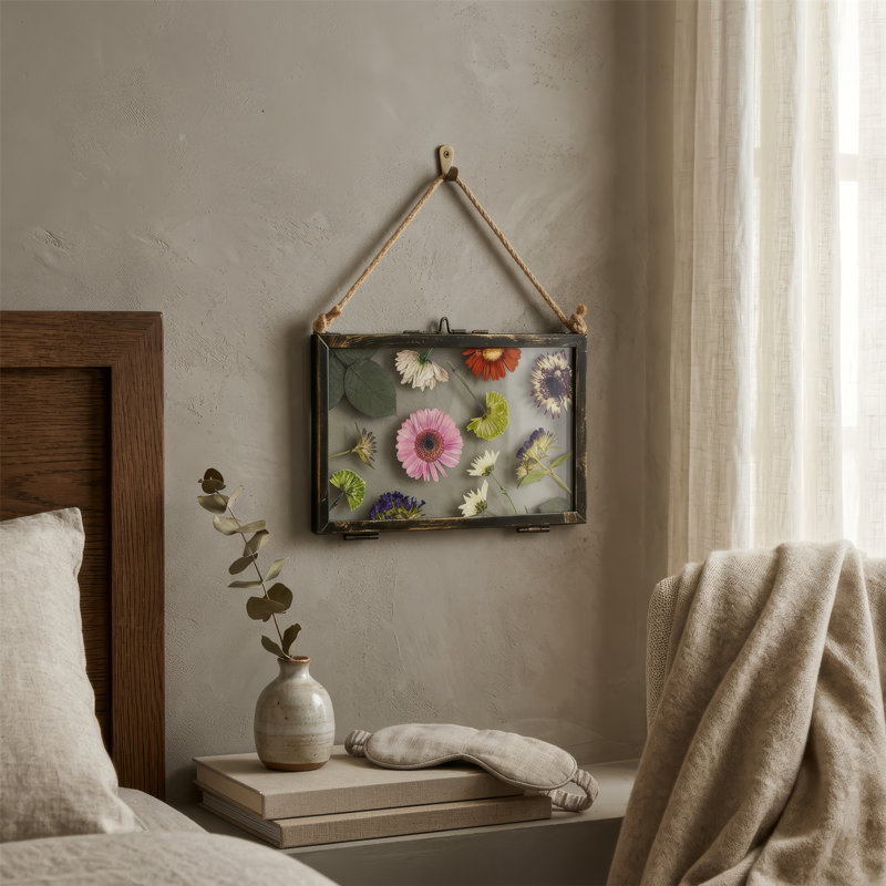 Nicola Spring - Hanging Metal Photo Frames, Rectangle, 6" x 4", 5