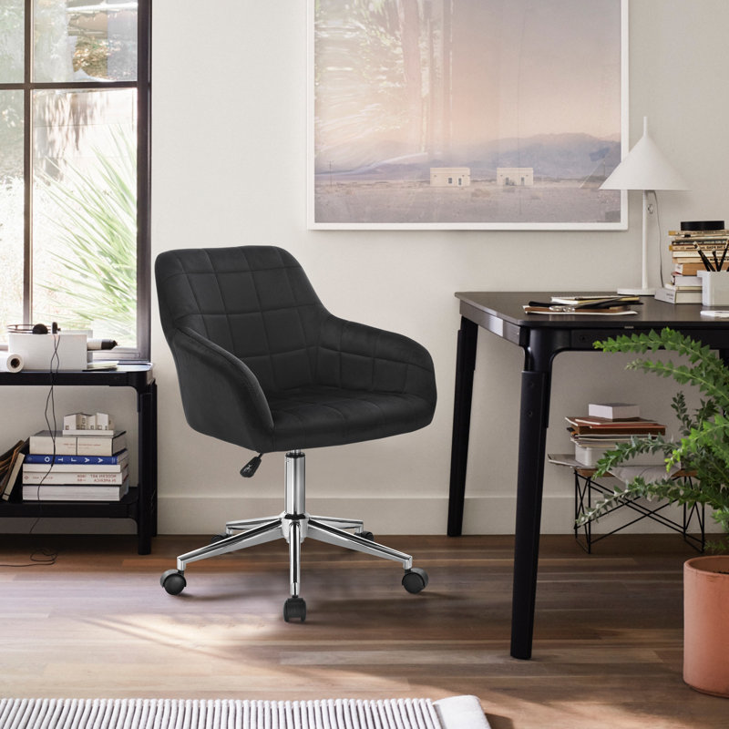 Swivel Chair Darreyl, Black