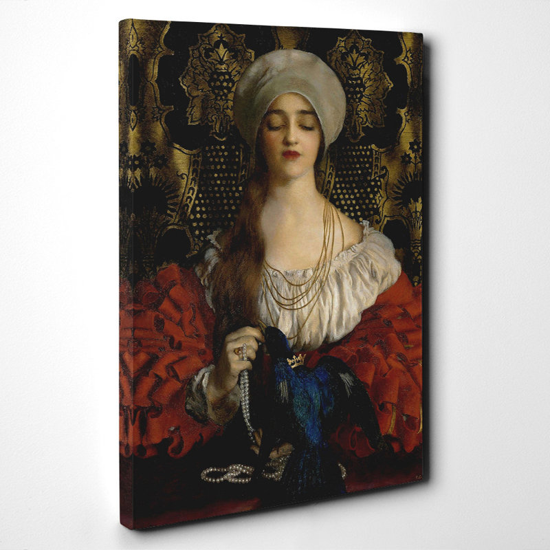 Frank Cowper Cadogan - Wrapped Canvas Painting, 60cm H x 40cm W