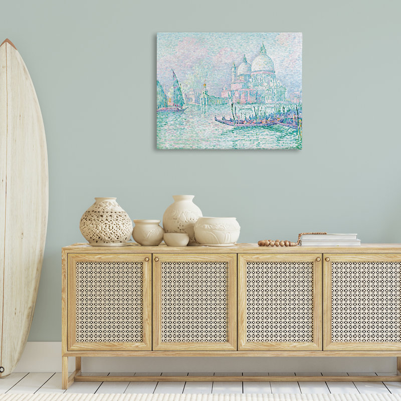 "Classical Venice Signac", peinture sur toile par one1000paintings, H 30 po x l 40 po