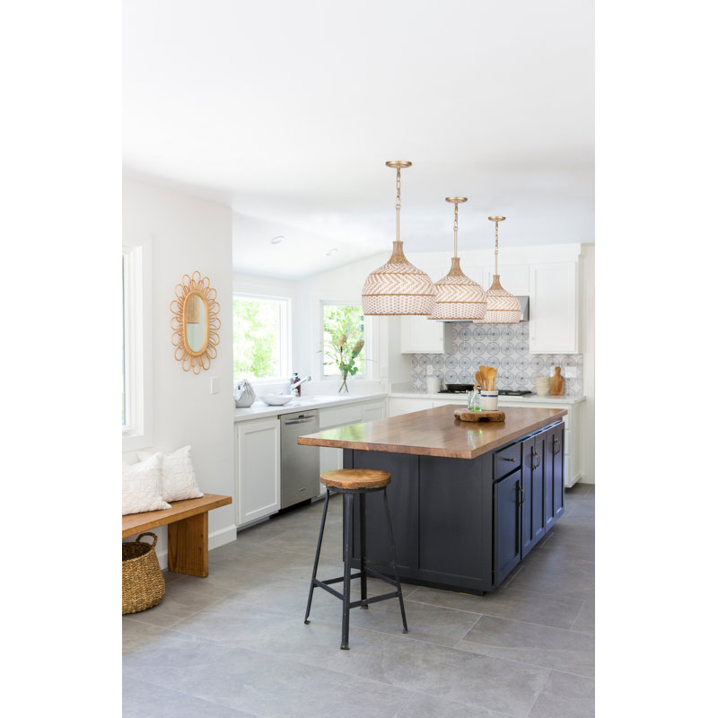 Blairwood 3 - Light Gold Dome Pendant