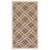 Arneshia Geometric Brown/Bone Indoor/Outdoor Area Rug