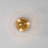 3-Light Glass Bowl Shade Flush Mount