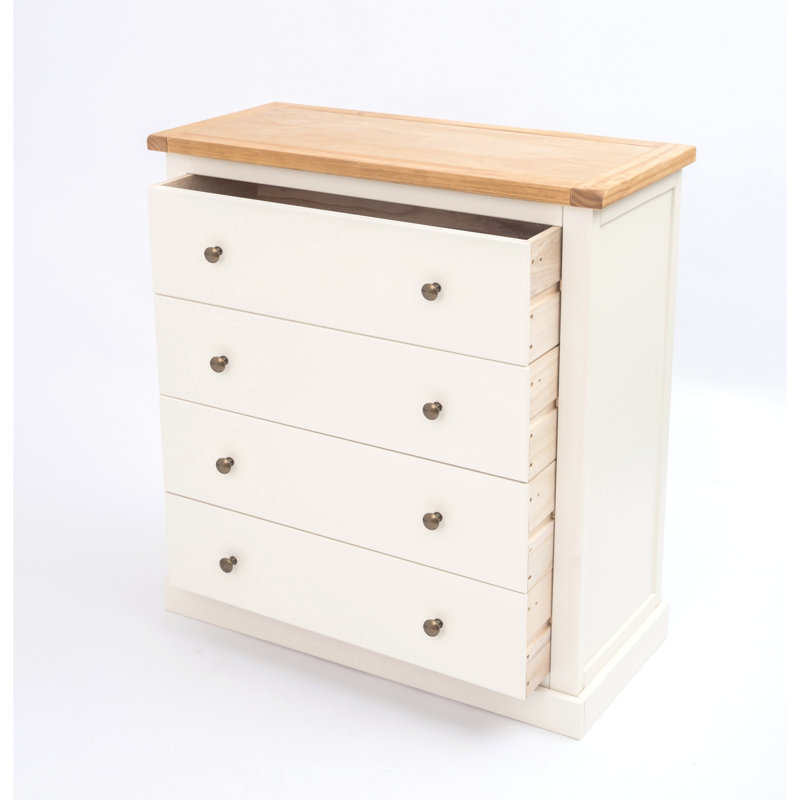 Konnor 90cm W 4 - Drawer Chest of Drawers