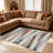 Abstract Orange carpet-easy to clean, machine-washable, soft and comfortable; suitable for door mats, kitchens, living rooms, bedrooms, corridors, and laundry areas. Easy to clean, durable carpet for home decoration.-513673778