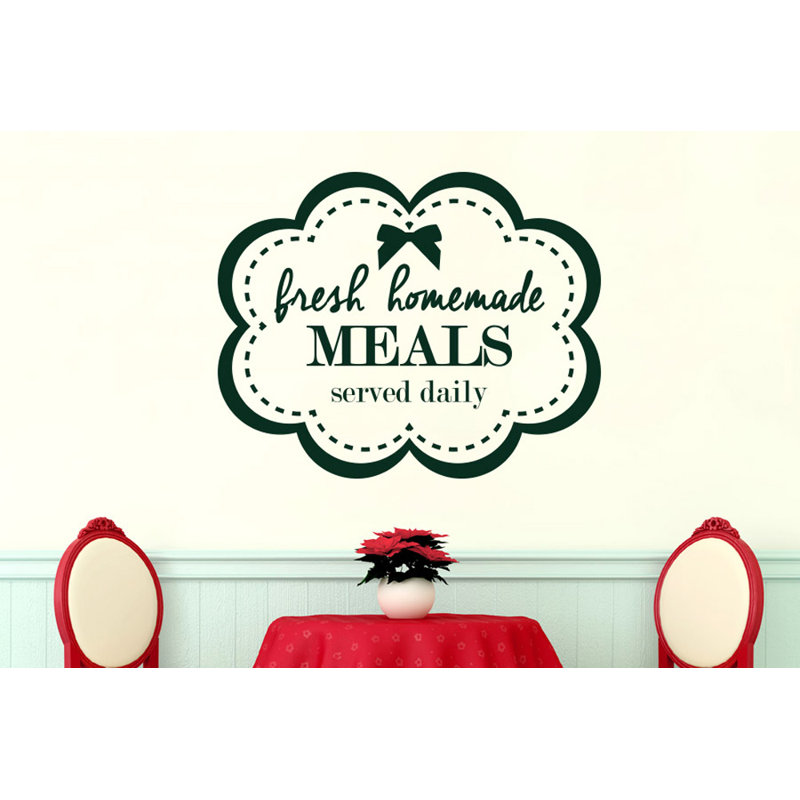 Wall Decal, Dark Green, Large
