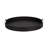 Round Vegan Leather Tray with Handles-1224659264