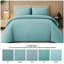 Microfiber Striped Duvet Cover Set-125336779