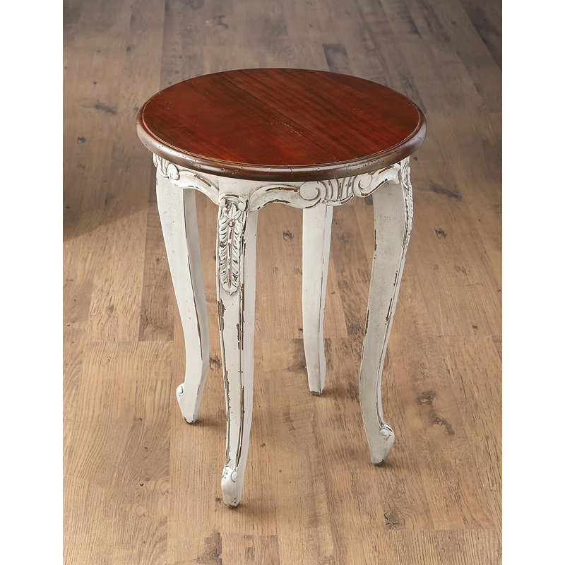 Table de bout Carina, Blanc