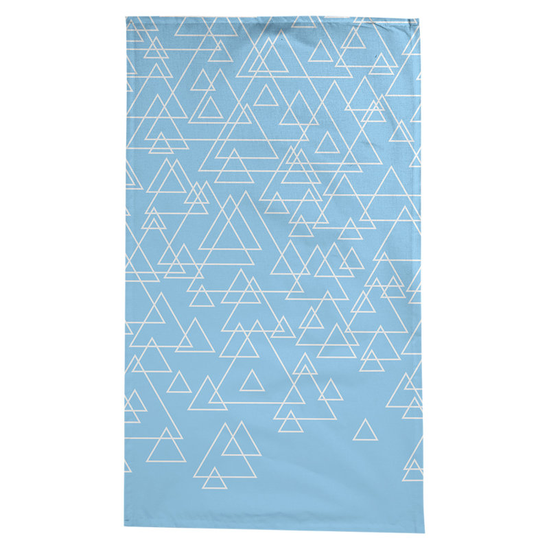 Nappe à triangle dispersé Avicia, Bleu