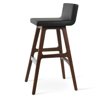Dallas PR Wood Counter & Bar Stool