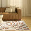 Tapis Mid-Century Nordic Ivory Rust-1797258575