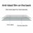 56X15inch Wall-mounted round-angle dressing mirror high-quality 5mm silver mirror  explosion-proof glass