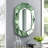 Mulat Glass Oval Mirror-617496192