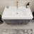 35.4" Wall-Mounted Single Bathroom Vanity Set-70381328