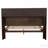 Cappuccino Queen Bed With Bookcase Headboard