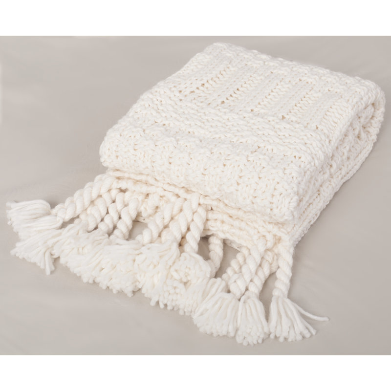 Ganya Chunky Sweater Knit Throw