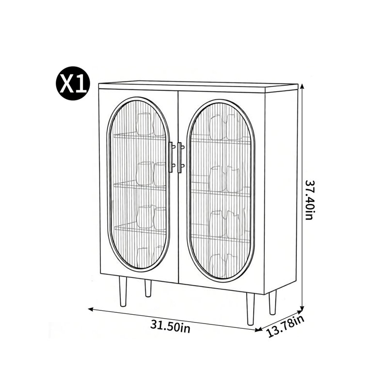 Magnifique armoire à chaussures de style français, H 37,4 po x l 31,5 po x P 13,78 po