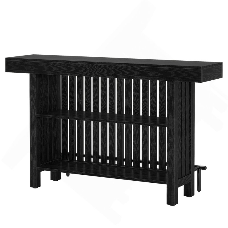 Unité de bar 63 po Modern Black